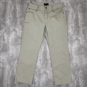Brothers And Sons Pants Men's 36x30 Tan Straight Ripstop Outdoors Rugged Work
